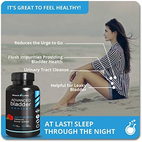 D-Mannose Capsules, 1400 Mg with Cranberry & Hibiscus Flower, 120 Ct | Fast Acting Formula, Supports Bladder & Urinary Tract Health - Extra Strength 60 Servings