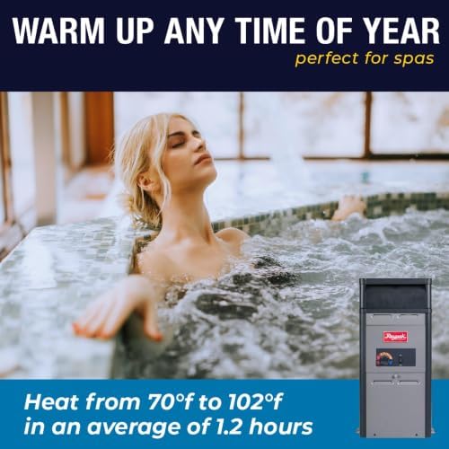 Raypak 105,000 BTU Swimming Pool and Spa Heater - Natural Gas
