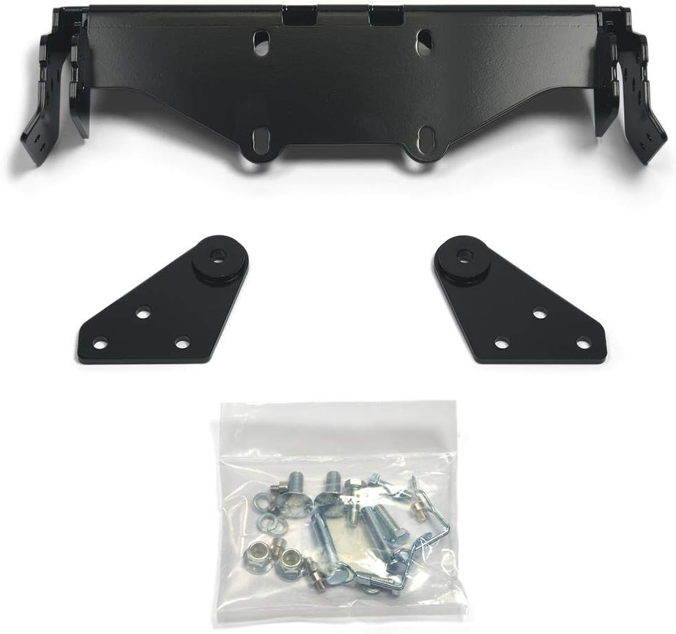 WARN 95745 Front Plow Mounting Kit, Fits: Yamaha Kodiak, Grizzly 700 (2016-2019), black