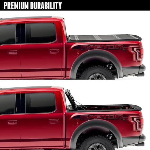 BAK BAKFlip F1 Hard Folding Truck Bed Tonneau Cover | 772108 | Fits 2002 - 2013 Chevy/Cadillac Avalanche/Escalade EXT