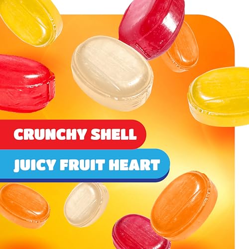 Arcor Fruit Filled Hard Candy, Bon Bons Candy - 2 Lb Bag | Pineapple, Strawberry, Orange, Cherry, Lemon, Office Candy