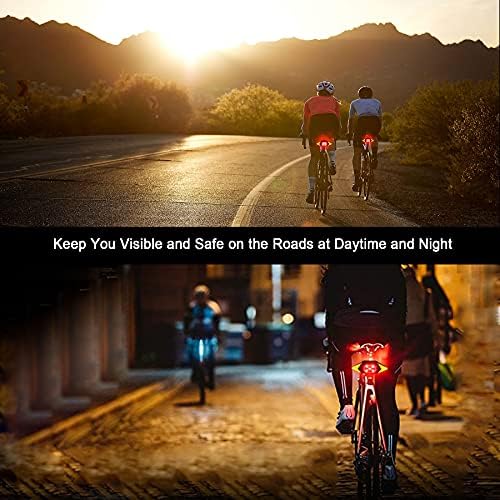 Bike Turn Signals Rechargeable Rear Bike Lights for Night Riding Luces para Bicicleta Waterproof Bike Light 2024 Bike Accessories Bike Indicators