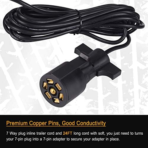 LINKITOM Magnetic LED Trailer Towing Light Kit for RVs Trailers Flatbeds