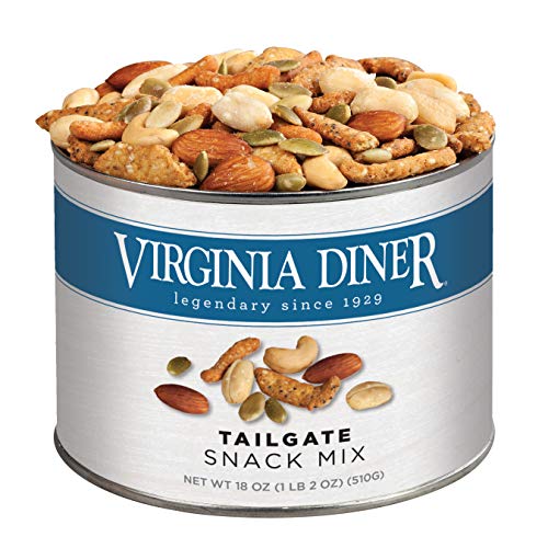 Virginia Diner Tailgate Snack Mix - Gourmet Snack Mix with Cashews, Sesame Sticks