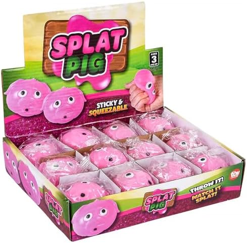 Splat Ball - Pig - 6 Pack