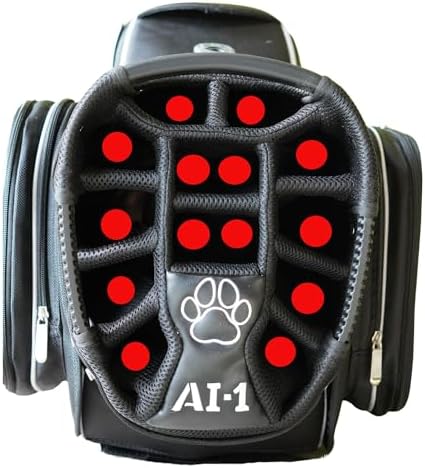 PARADAX A1-1 All-in-One Golf Bag - Cart Built Inside The Bag! | Cart hides Inside The Golf Bag Within Seconds. Push Golf Bag and Cart | Golf Bag and Cart Combo | Golf Bag with Wheels