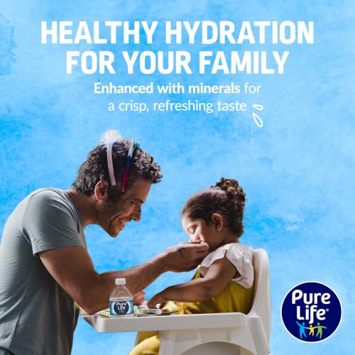 Pure Life Purified Bottled Water, 15 Pack - Still Drinking Water Enhanced with Minerals for a Crisp Taste - 16.9 Fl Oz - Toy Story 5 Packaging Graphics