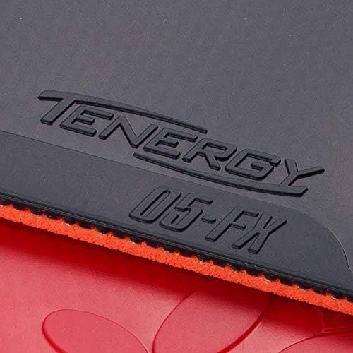 Butterfly Tenergy 05 FX Table Tennis Rubber Sheet - 1.7 mm, 1.9 mm, or 2.1 mm - Red or Black - 1 Inverted Table Tennis Rubber Sheet - Professional Table Tennis Rubbers