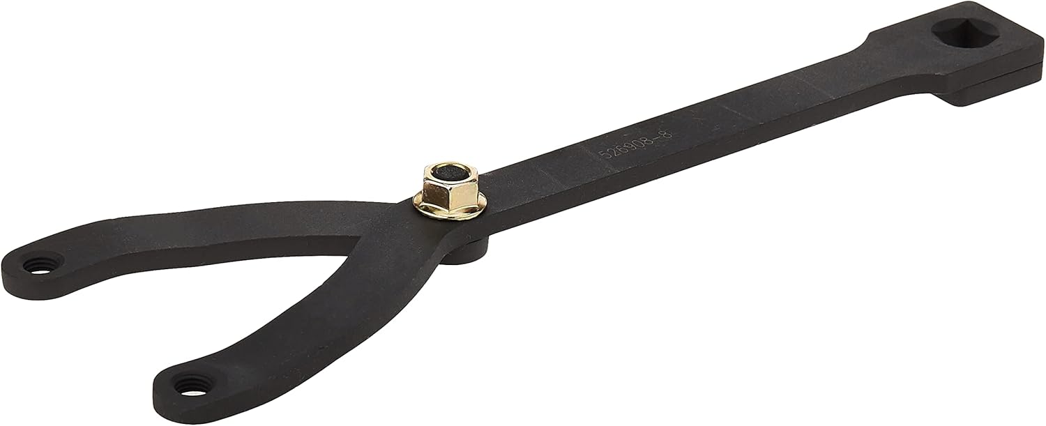 OTC 6613 Variable Pin Spanner Wrench - Adjusts from 1-1/4" to 5" | Universal Design Fits Many Pulleys with Slots or Holes