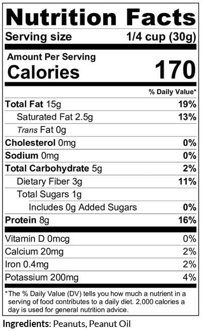 Roasted Peanuts, Unsalted, Shelled, J Runner, Bulk 10 Pound Box, Blanched Peanuts Great For Snacking, Trail Mix, Cooking
