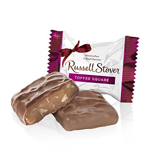Russell Stover Milk Chocolate Toffee Squares Peg Bag, 5.4 Ounce