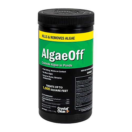 CrystalClear AlgaeOff - String Algae Remover - 2.5 pounds treats up to 1,000 Square Feet
