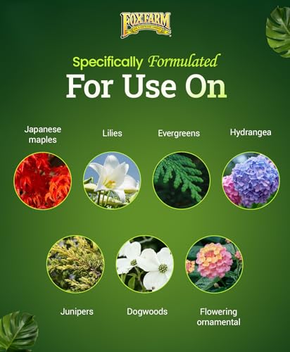 FoxFarm Happy Frog Japanese Maple Fertilizer - Supports Vegetative Growth & Strong Branch Development - 4-3-4 Blend with Soil Microbes & Mycorrhizal