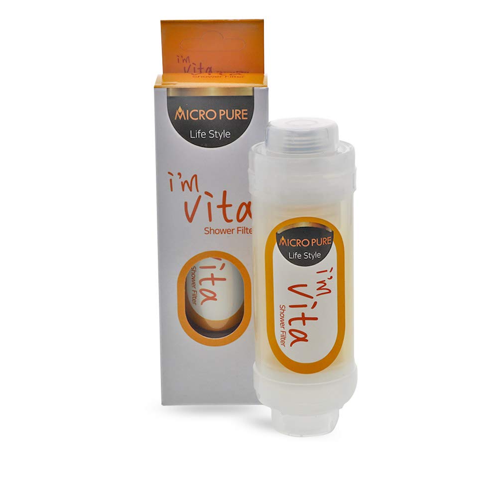 Neo-Pure Hard Water Softener - Universal Shower System - I’m Vita Shower Vitamin C Replacement Filters - Milk Fat - - Helps Dry Skin - Fressa Mint
