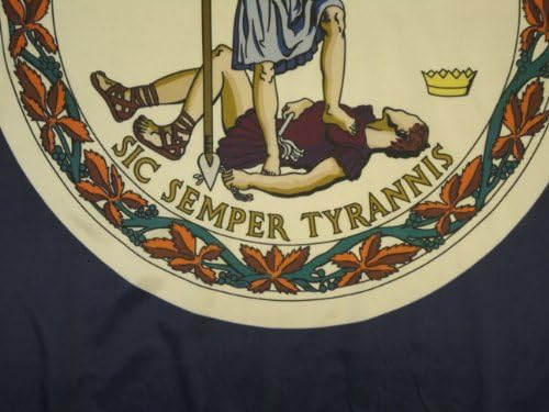 Annin Flagmakers Virginia State Flag USA-Made to Official State Design Specifications, 3 x 5 Feet (Model 145660) | USA-Made to Official State Design Specifications