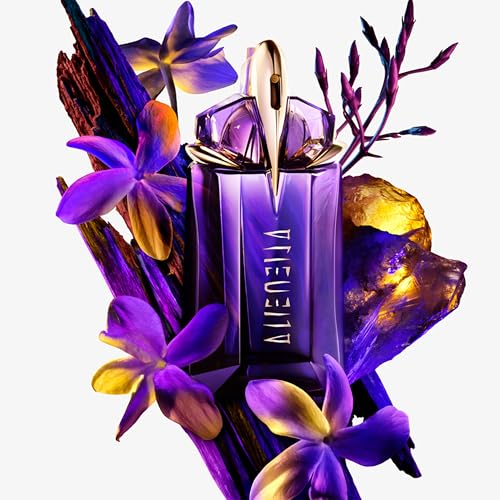 Mugler Alien Eau de Parfum - Long Lasting Floral Woody Womens Perfume | Fragrance With Jasmine, Cashmeran Wood & Amber - Bold Feminine Fragrance Perfect for Daily Wear- Refillable Bottle