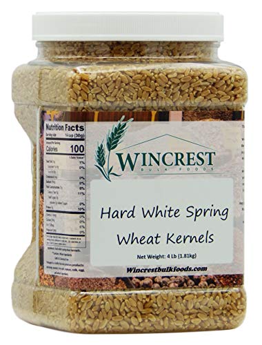 Hard White Wheat Kernels - 4 Lb Tub