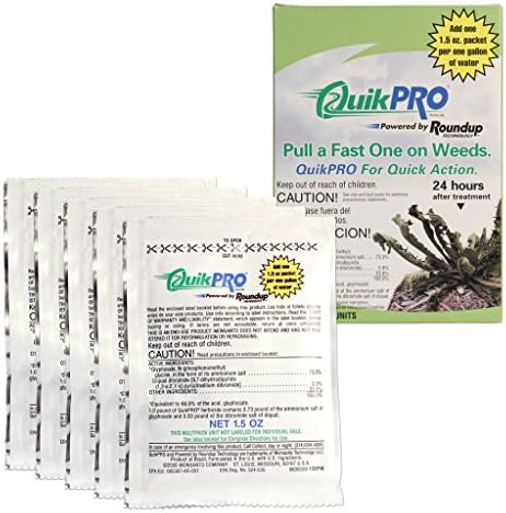 Roundup QuikPro Dry Packs (6x(5x1.5 Oz Box) - 6 Boxes per master case