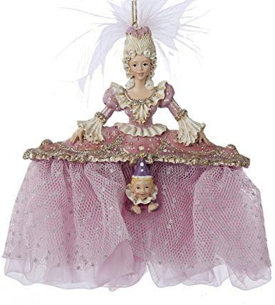Kurt Adler 6" Resin Nutcracker Suite Ballet Mother Ginger Ornament