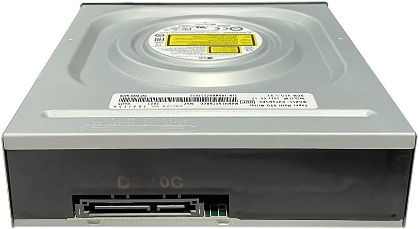 Digital LG HLDS Internal SATA 24x Super Multi with M-DISC Support CD DVD Burner Writer (GH24NSD0D) - Bulk | with M-DISC DVD Support (GH24NSD0D) - Bulk