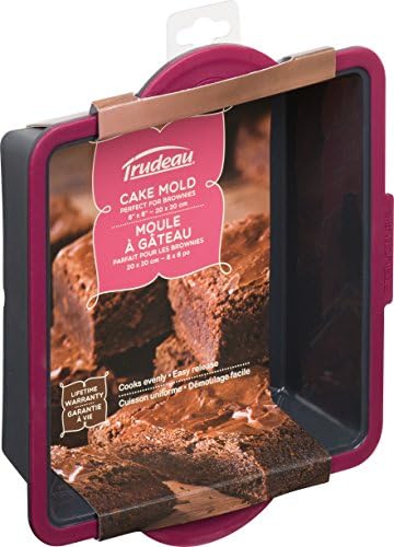 Trudeau Novelty-Cake-Pans, Grey/Pink