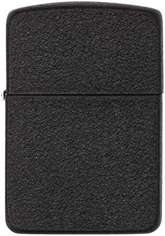 Zippo 1941 Black Crackle Replica Pocket Lighter