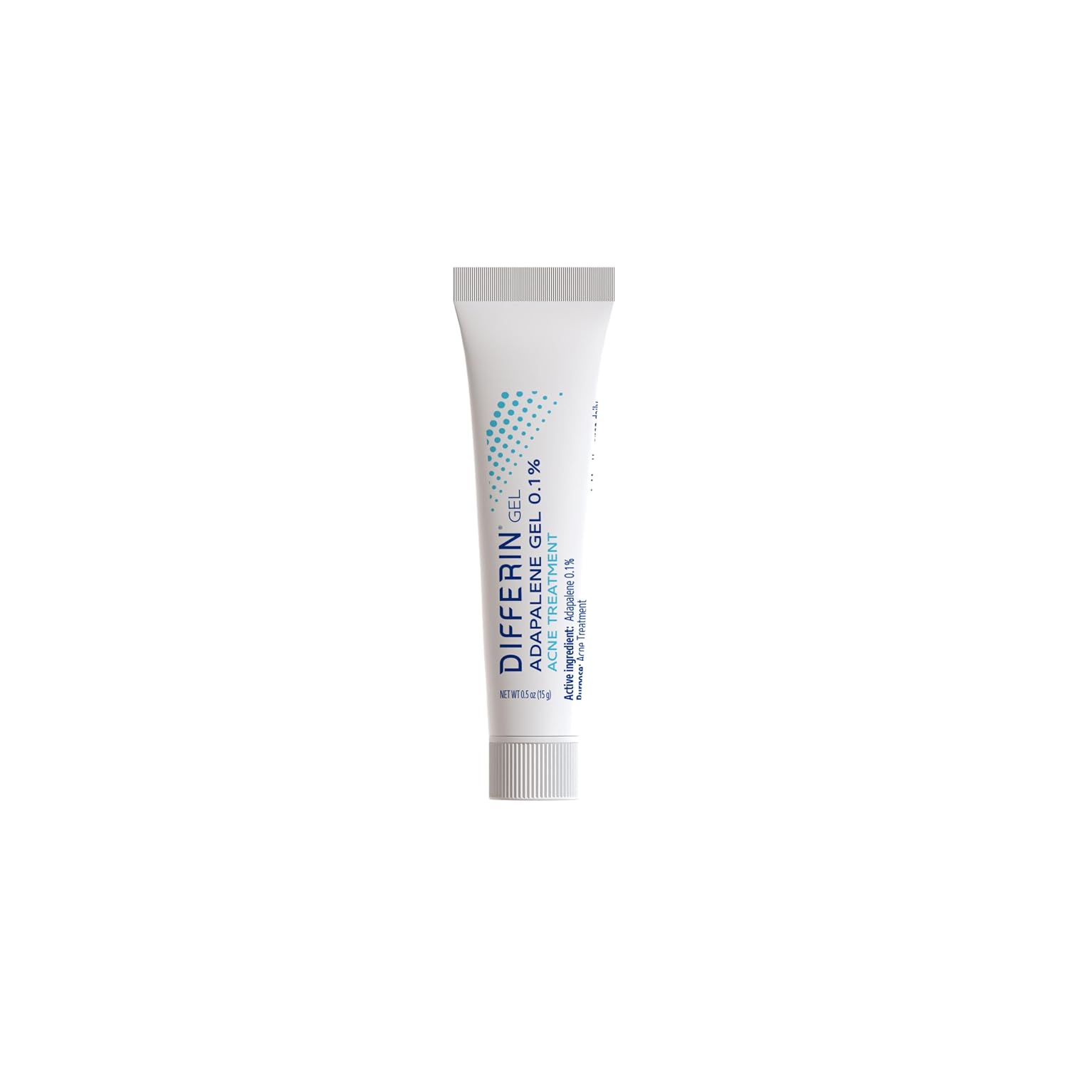 Differin Acne Retinoid Treatment Gel, 0.1% Adapalene, 45g Tube, 2ct