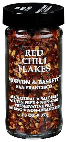 Morton & Bassett Cayenne Pepper, 1.8 oz – Non-GMO, Salt-Free, Bold and Spicy for Heat, Sauces & Mexican Cuisine