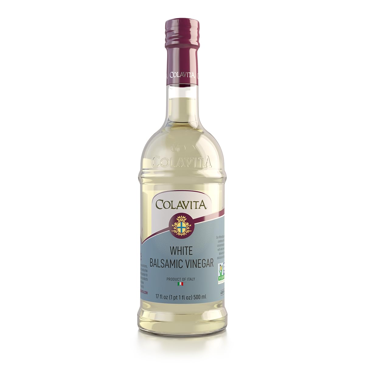 Colavita Wine Vinegar - Aged White Wine Vinegar, 17 Fl Oz
