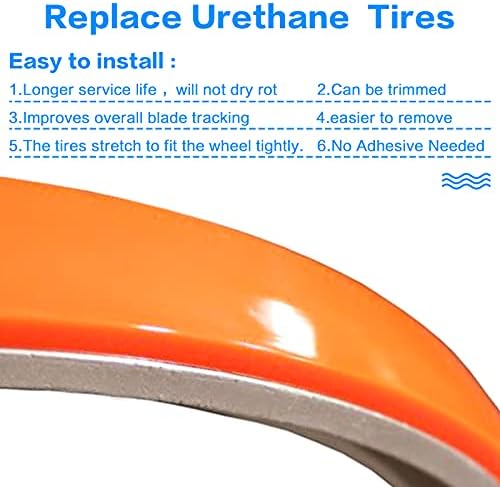 Urethane Band Saw Tires 14" x 1" x .095" for Grizzly Jet Powermatic Delta