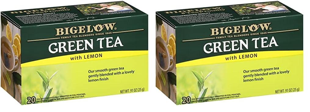 Bigelow Tea Classic Green Tea Bags, 40 Count (Pack of 6)