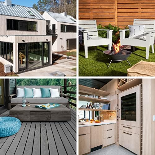 Cabot Wood Toned Stain + Sealer, Exterior Natural Wood Stain, Heartwood, Gallon