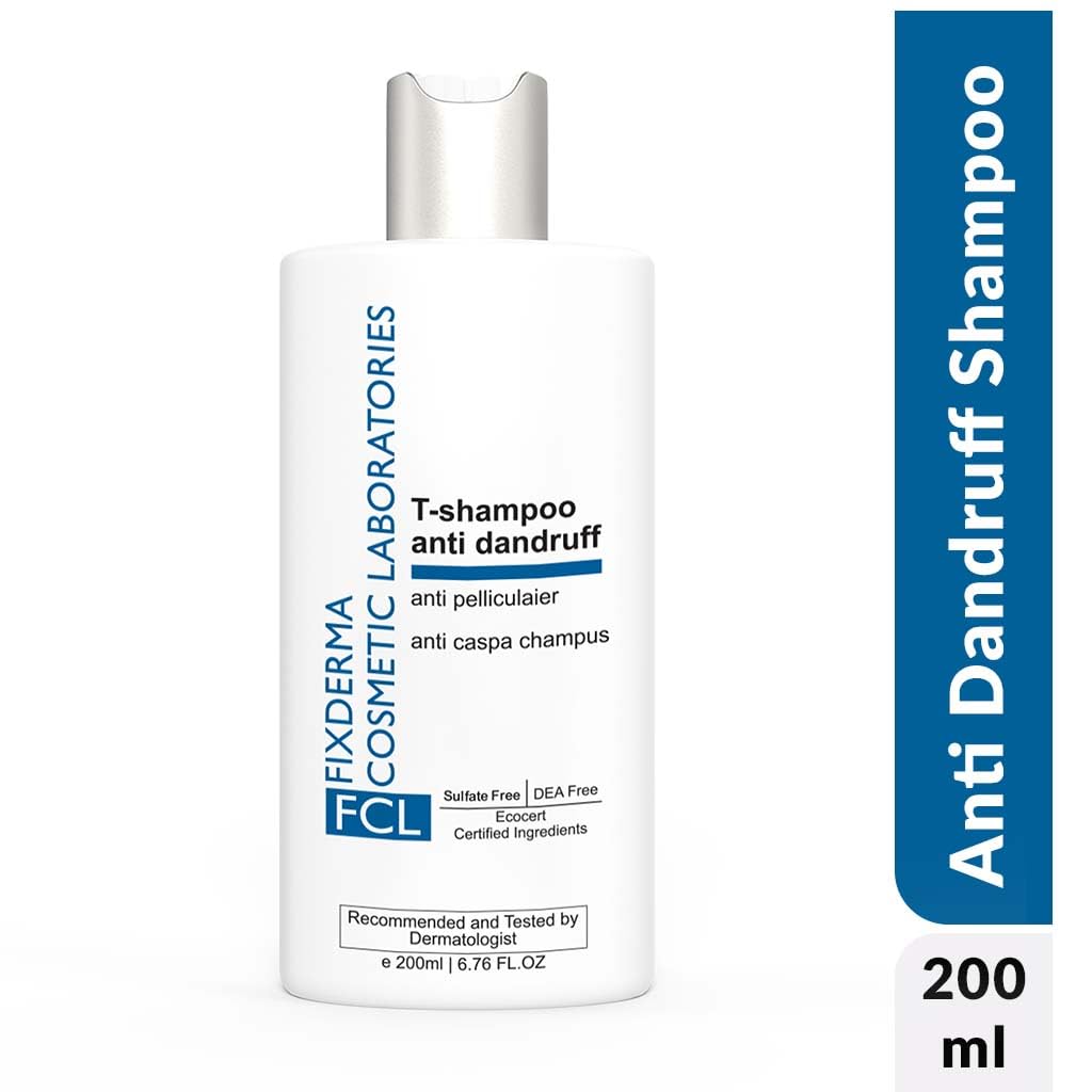 FCL 2% Salicylic Acid T-Shampoo with 1% Tea Tree Oil | Dandruff Shampoo