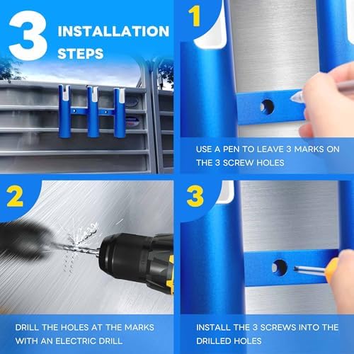 Aluminium Fishing Rod Holders for Boat, Wall-Mounted Fishing Pole Roof Rod Rack,Surf Fishing Rod Holder for Truck, Boats & Yacht