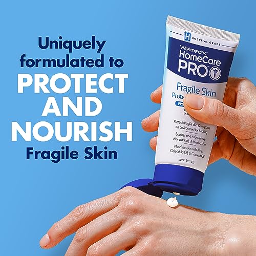 Welmedix Healing Ointment for Dry Skin - Skin Protection Barrier Cream | Hospital Grade Intensive Healing Ointment - Moisturizer for Very Dry, Cracked Skin - 5oz Tube