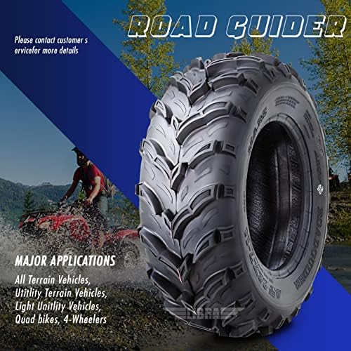 ROADGUIDER ATV Mud Tire 22x10-9 6PR for Honda Recon 250 Suzuki Ozark 250