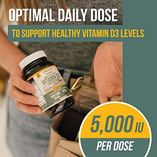 Plant-D3 Organic Vitamin D3 5000 IU - Vegan
