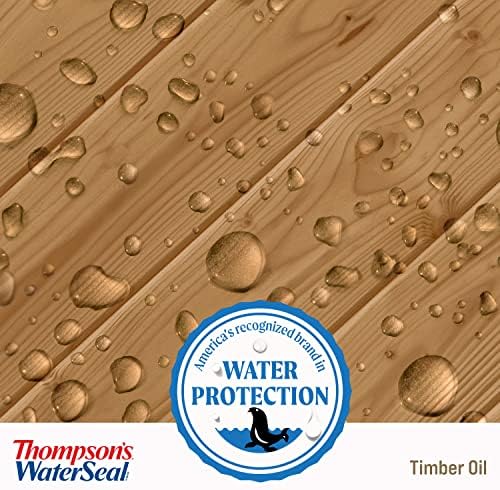 Thompson's WaterSeal TH.049851-16 Penetrating Transparent Timber Oil, Mahogany, 1 Gallon