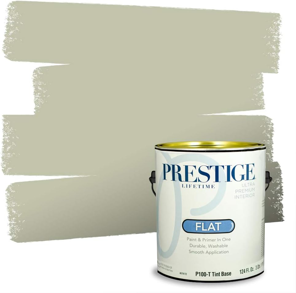 PRESTIGE Interior Paint and Primer in One, Garden Sage, Eggshell, 1 Gallon