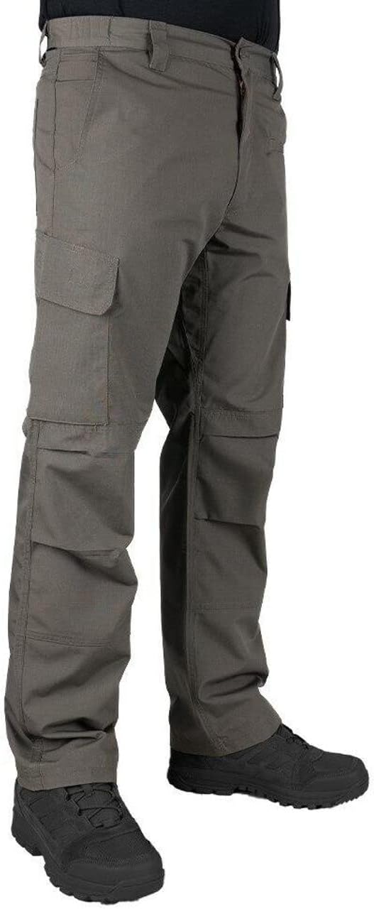 LA Police Gear LAPG Men's Urban Ops Tactical Pants | Gusseted Crotch, Ripstop, Water & Stain Resistant Work Pants for Men