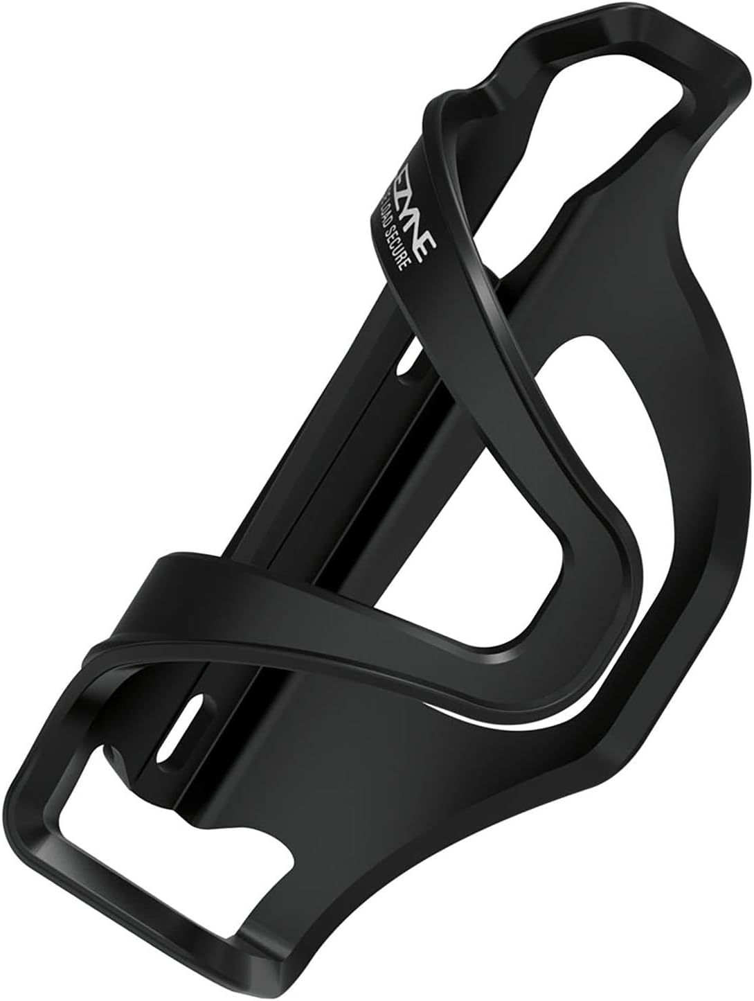 LEZYNE Flow Cage SL Bike Water Bottle Cage | Composite Matrix Construction, Side-Load Design, Compact Frame Cycling Accessory, Left Side, Black