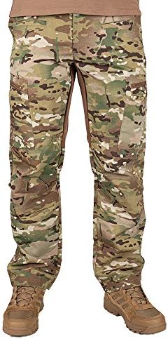 LA Police Gear LAPG Men's Atlas Stretch Tactical Cargo Pants | Durable & Lightweight Ripstop Outdoor Hiking Work Pants for Men