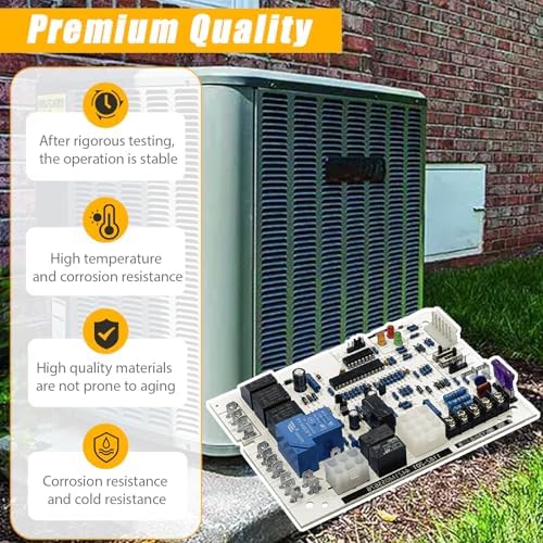 Upgraded 60105 Furnace Ignition Control Board for Mr Heater and HeatStar MHU HSU Series Enerco Big Maxx Overhead Compact Garage Workshop Forced Air Furnaces Natural Gas and Propane Up to 125000 BTU