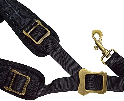adorence Saxophone Neck Strap with Removable Washable Neck Pad - H04 Black
