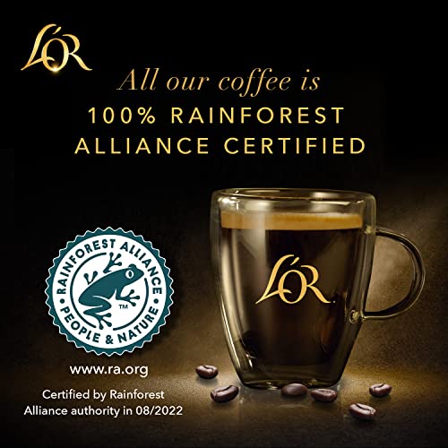L'OR Espresso Capsules, Dark Roast, Onyx, 10 Capsules