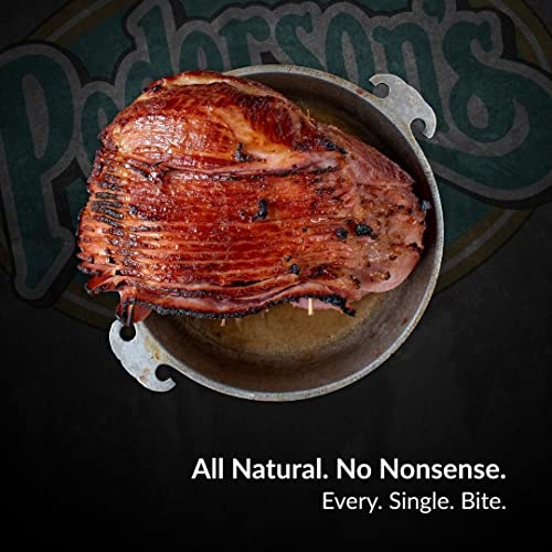 Pederson's Farms, No Sugar, Spiral Sliced, Easter Ham, Uncured Boneless Half Ham, (4 lb average, Serves about 8), Fully Cooked, Whole30 Approved