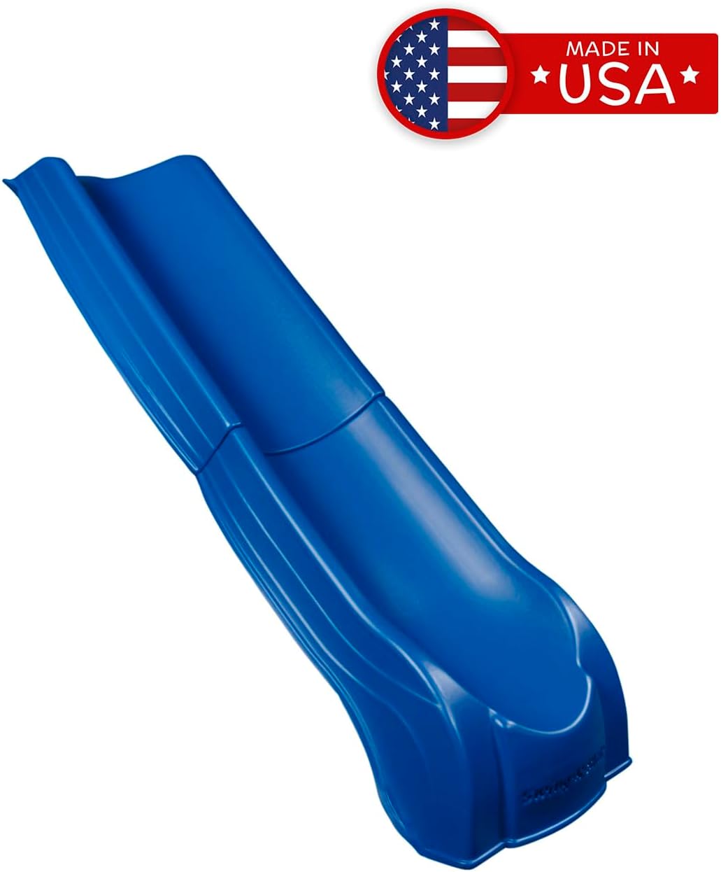 Swing'n'Slide NE 4701 Summit Slide 2Piece Plastic Scoop Slide for 4' Decks, Blue