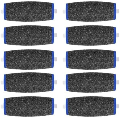 10 Pack Extra Coarse Replacement Rollers for Amope Pedi Refills Electronic Perfect Foot File Pedi Hard Skin Remover Refills