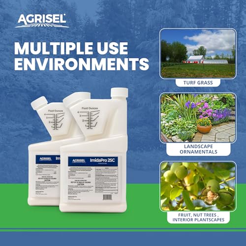 Agrisel ImidaPro 2SC/Midash 2SC Insect & Pest Control, 32 Ounces | Outdoor Use Only, Broad Spectrum, Residential & Commercial, Effective Against 100+ Pests