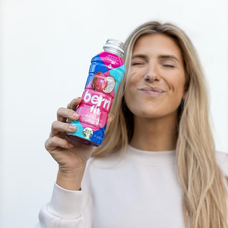 Berri Fit Hydration, 4ct, Organic Dragon Fruit Flavor Natural Sports Drink